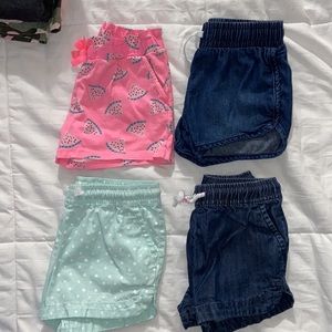 Bundle of (4) girls shorts
